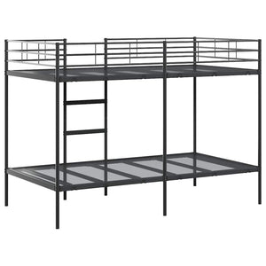 Κουκέτα χωρίς στρώμα Μαύρο 107x203 cm Ατσάλι - Pakobazaar