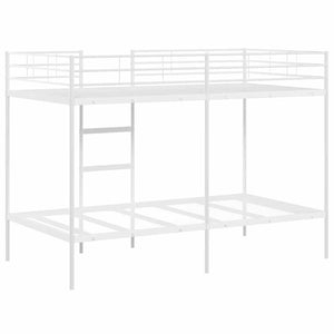 Κουκέτα χωρίς στρώμα Λευκό 100x200 cm Ατσάλι - Pakobazaar