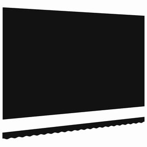 Ύφασμα αντικατάστασης τέντας Μαύρο 480 x 295 εκ. Πολυεστέρας
