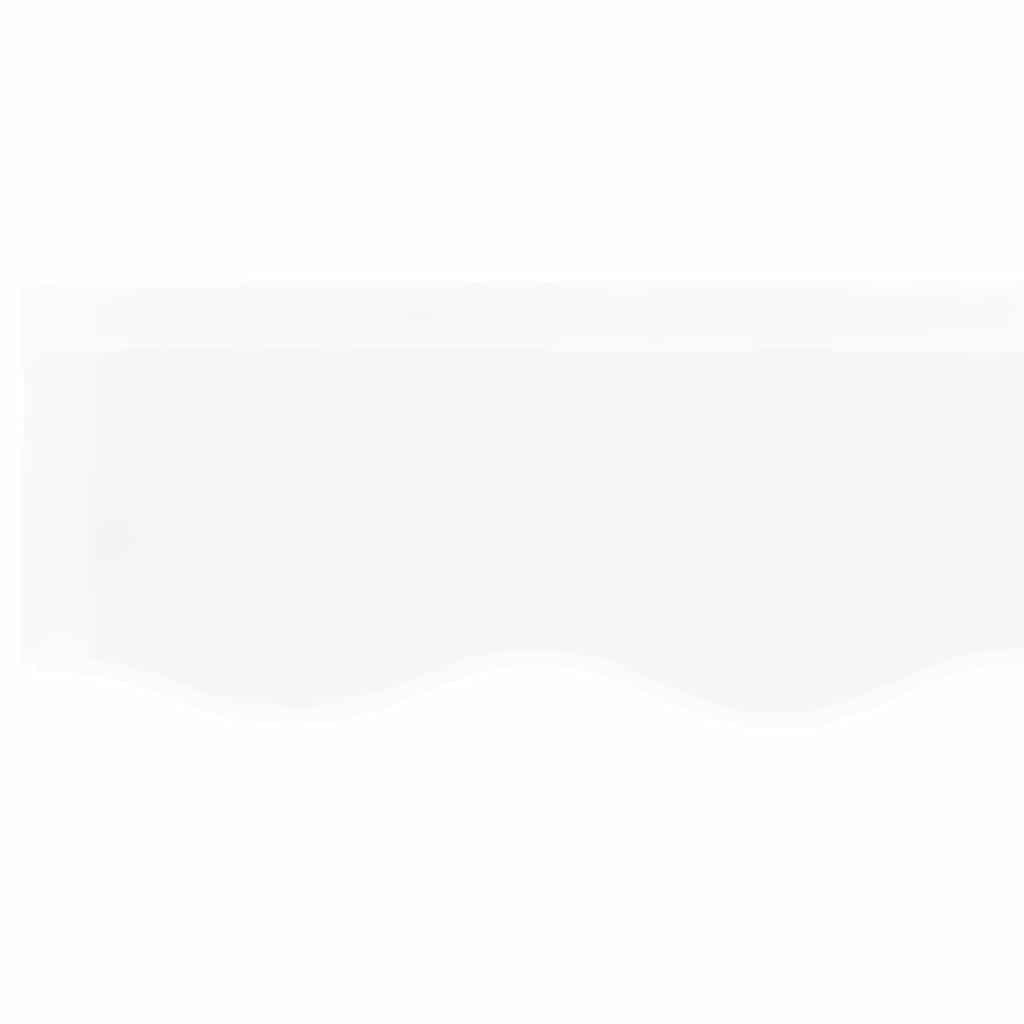Ύφασμα αντικατάστασης τέντας Λευκό 3,5 x 2,5 μ Πολυεστέρας