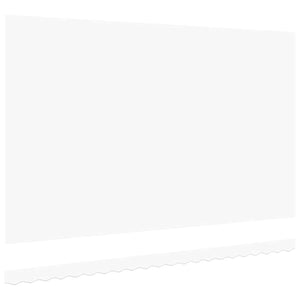 Ύφασμα αντικατάστασης τέντας Λευκό 480 x 345 εκ. Πολυεστέρας - Pakobazaar