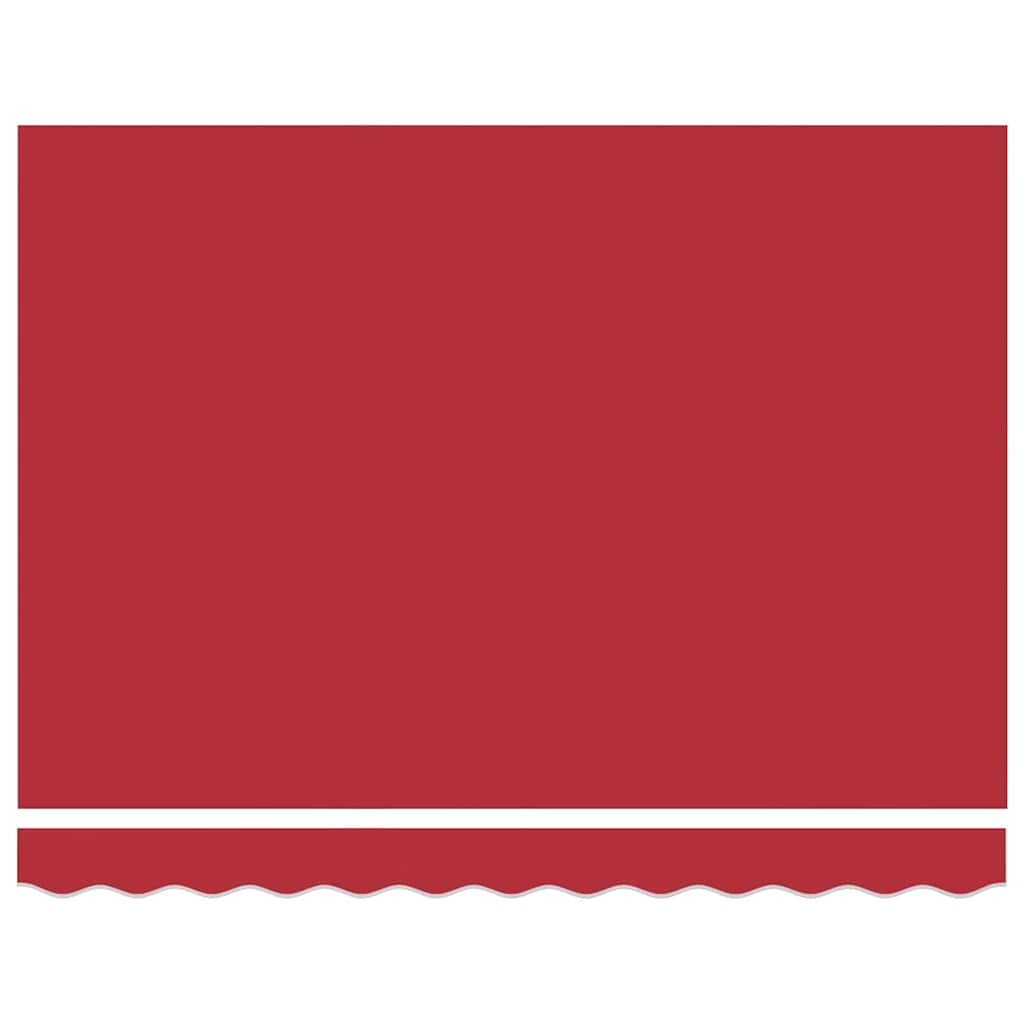 Ύφασμα αντικατάστασης τέντας Κόκκινο 330 x 245 εκ. Πολυεστέρας - Pakobazaar