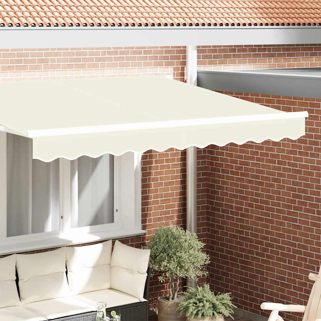 Κουρτίνα Σκηνής Κρεμ 230 x 20 εκ. Καραβόπανο - Pakobazaar