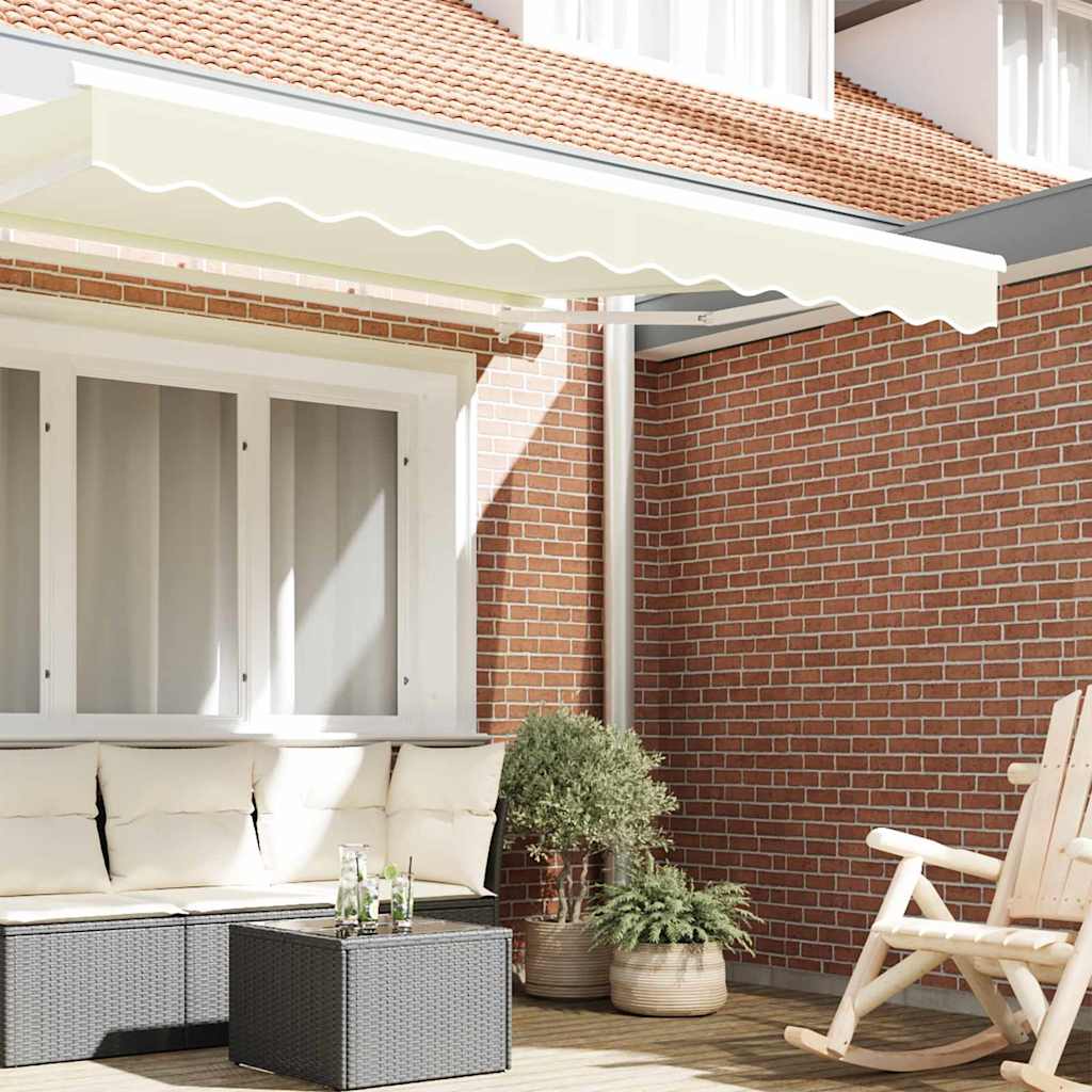Κουρτίνα Σκηνής Κρεμ 230 x 20 εκ. Καραβόπανο - Pakobazaar