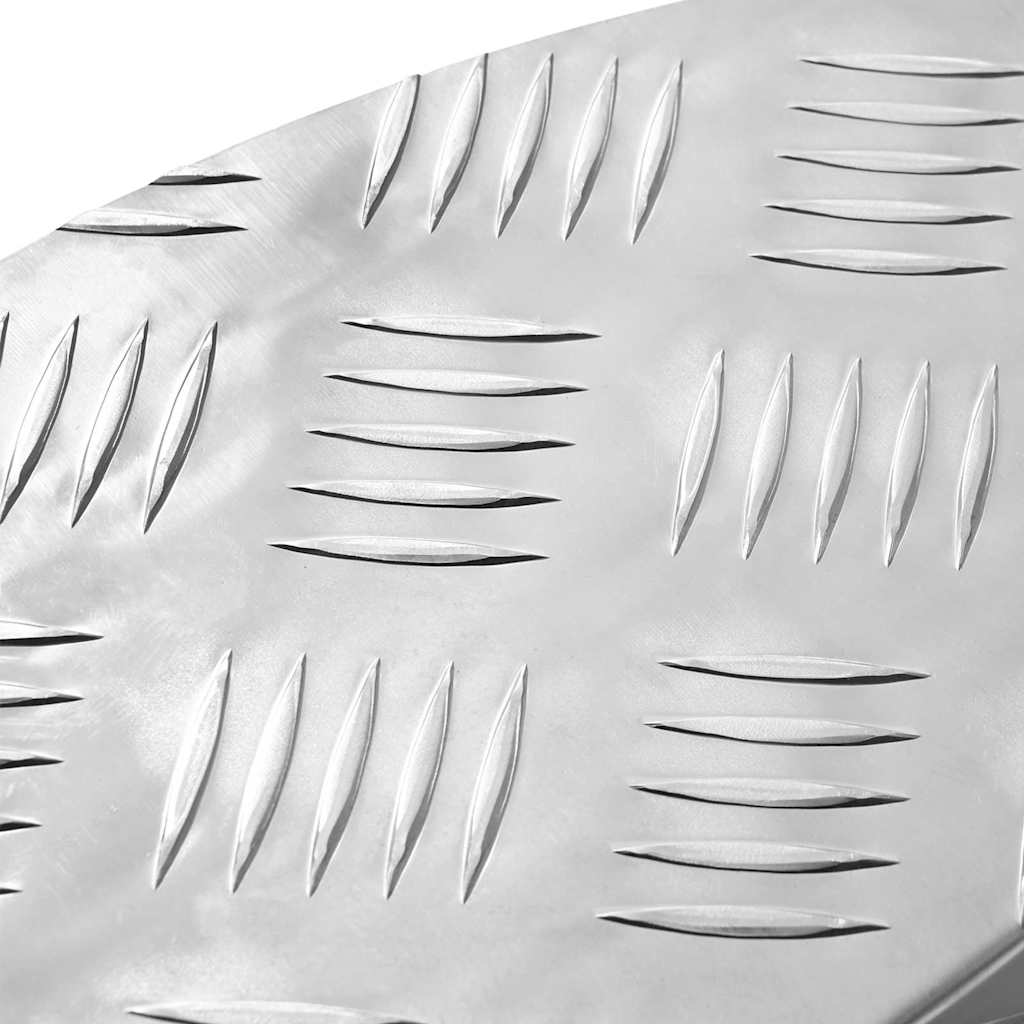 Σκαλοπάτι Ημισέληνος 15 pcs Ασημί 60 x 18 x 2,5 εκ. Αλουμίνιο - Pakobazaar