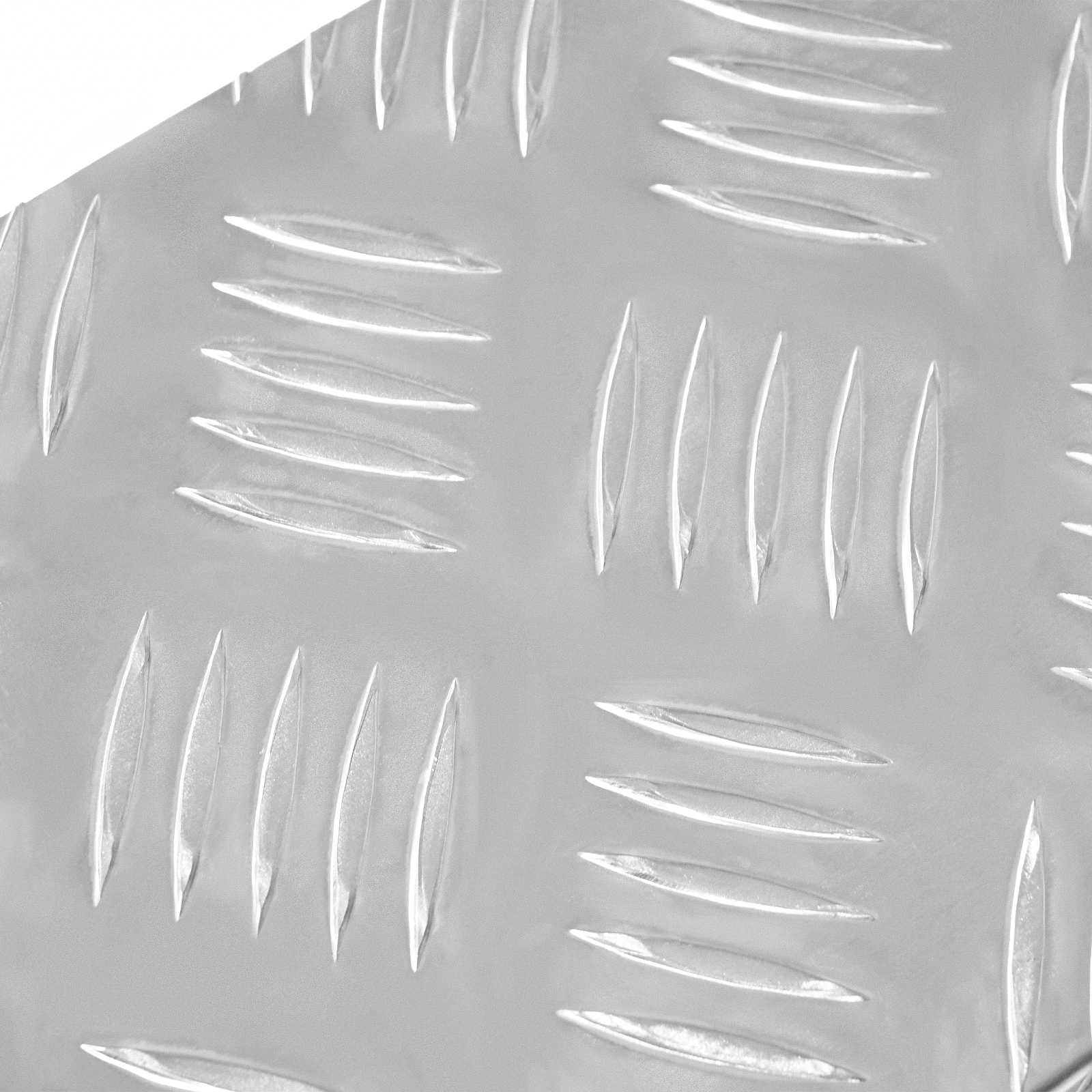 Σκαλοπάτι Ορθογώνιος 15 pcs Ασημί 60 x 18 x 2,5 εκ. Αλουμίνιο - Pakobazaar