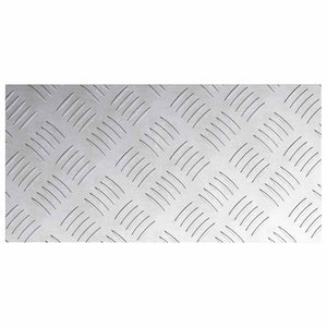 Σκαλοπάτι Ορθογώνιος 4 pcs Ασημί 40 x 20 cm Αλουμίνιο - Pakobazaar