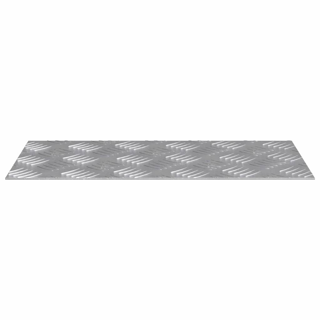 Σκαλοπάτι Ορθογώνιος 2 pcs Ασημί 40 x 20 cm Αλουμίνιο - Pakobazaar