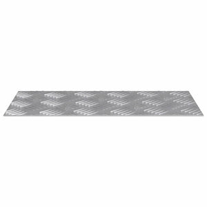 Σκαλοπάτι Ορθογώνιος 4 pcs Ασημί 40 x 20 cm Αλουμίνιο - Pakobazaar