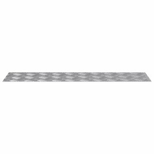 Σκαλοπάτι Ορθογώνιος 4 pcs Ασημί 80 x 20 cm Αλουμίνιο - Pakobazaar