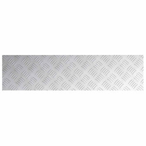 Σκαλοπάτι Ορθογώνιος 4 pcs Ασημί 80 x 20 cm Αλουμίνιο - Pakobazaar