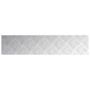 Σκαλοπάτι Ορθογώνιος 4 pcs Ασημί 90 x 20 cm Αλουμίνιο - Pakobazaar