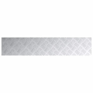 Σκαλοπάτι Ορθογώνιος 2 pcs Ασημί 100 x 20 cm Αλουμίνιο - Pakobazaar
