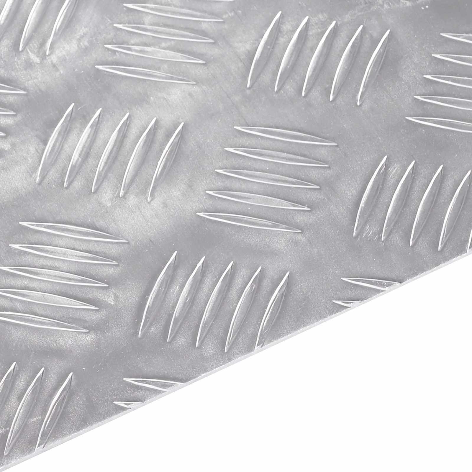 Σκαλοπάτι Ορθογώνιος 4 pcs Ασημί 50 x 25 cm Αλουμίνιο - Pakobazaar