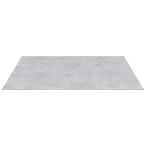 Σκαλοπάτι τετράγωνο 2 pcs Ασημί 30 x 30 cm Αλουμίνιο - Pakobazaar