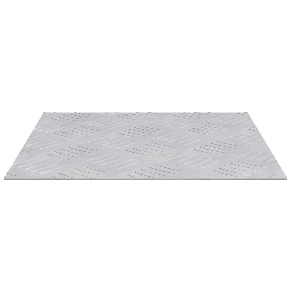 Σκαλοπάτι τετράγωνο 4 pcs Ασημί 30 x 30 cm Αλουμίνιο - Pakobazaar