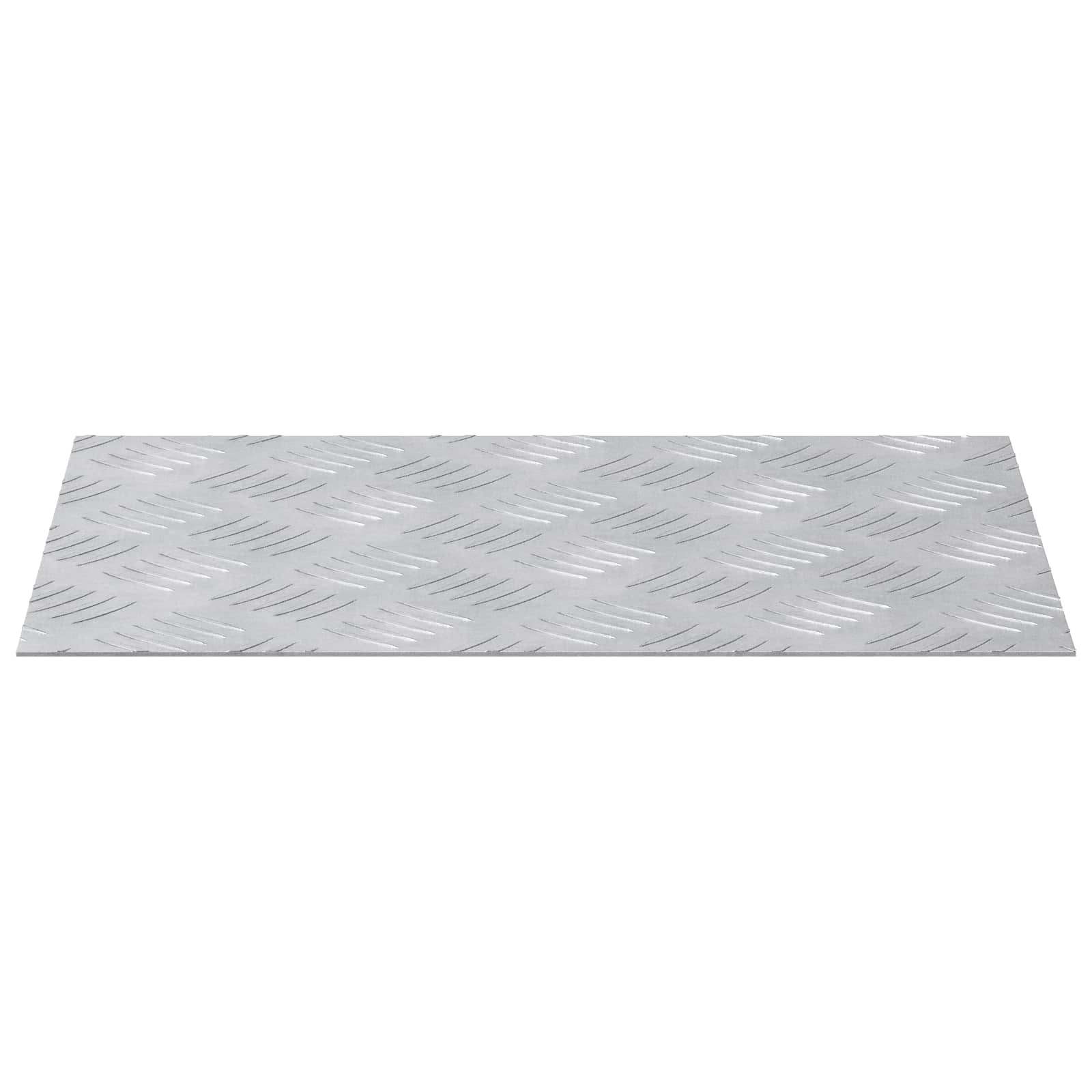 Σκαλοπάτι Ορθογώνιος 2 pcs Ασημί 40 x 30 cm Αλουμίνιο - Pakobazaar