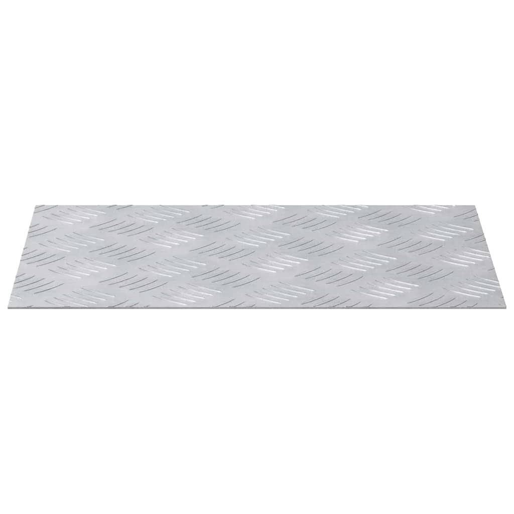 Σκαλοπάτι Ορθογώνιος 4 pcs Ασημί 40 x 30 cm Αλουμίνιο - Pakobazaar