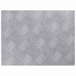 Σκαλοπάτι Ορθογώνιος 4 pcs Ασημί 40 x 30 cm Αλουμίνιο - Pakobazaar