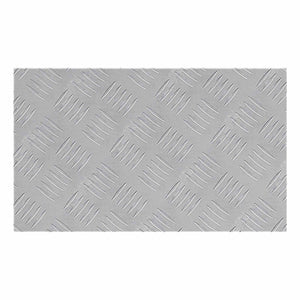 Σκαλοπάτι Ορθογώνιος 2 pcs Ασημί 50 x 30 cm Αλουμίνιο - Pakobazaar