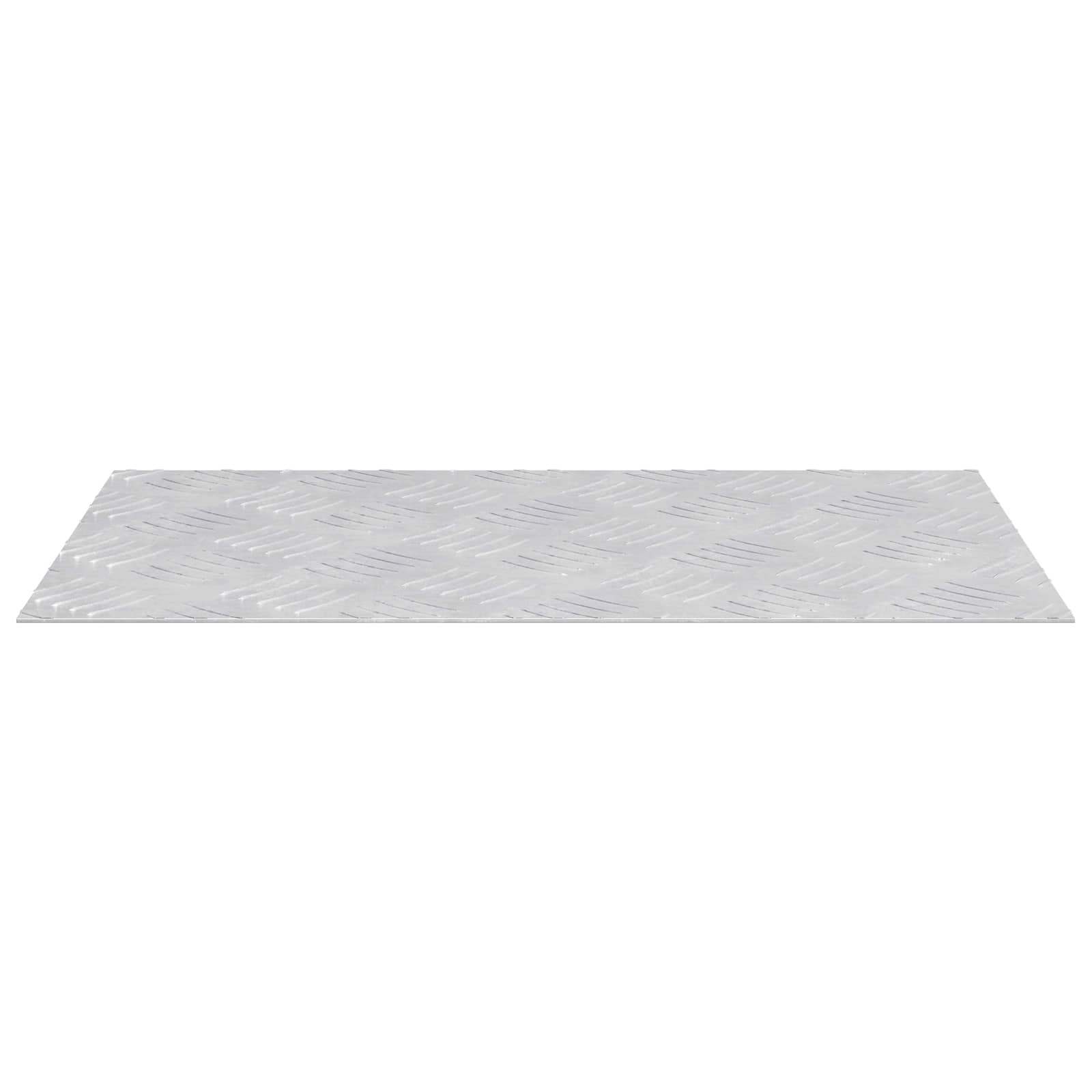 Σκαλοπάτι Ορθογώνιος 4 pcs Ασημί 50 x 30 cm Αλουμίνιο - Pakobazaar