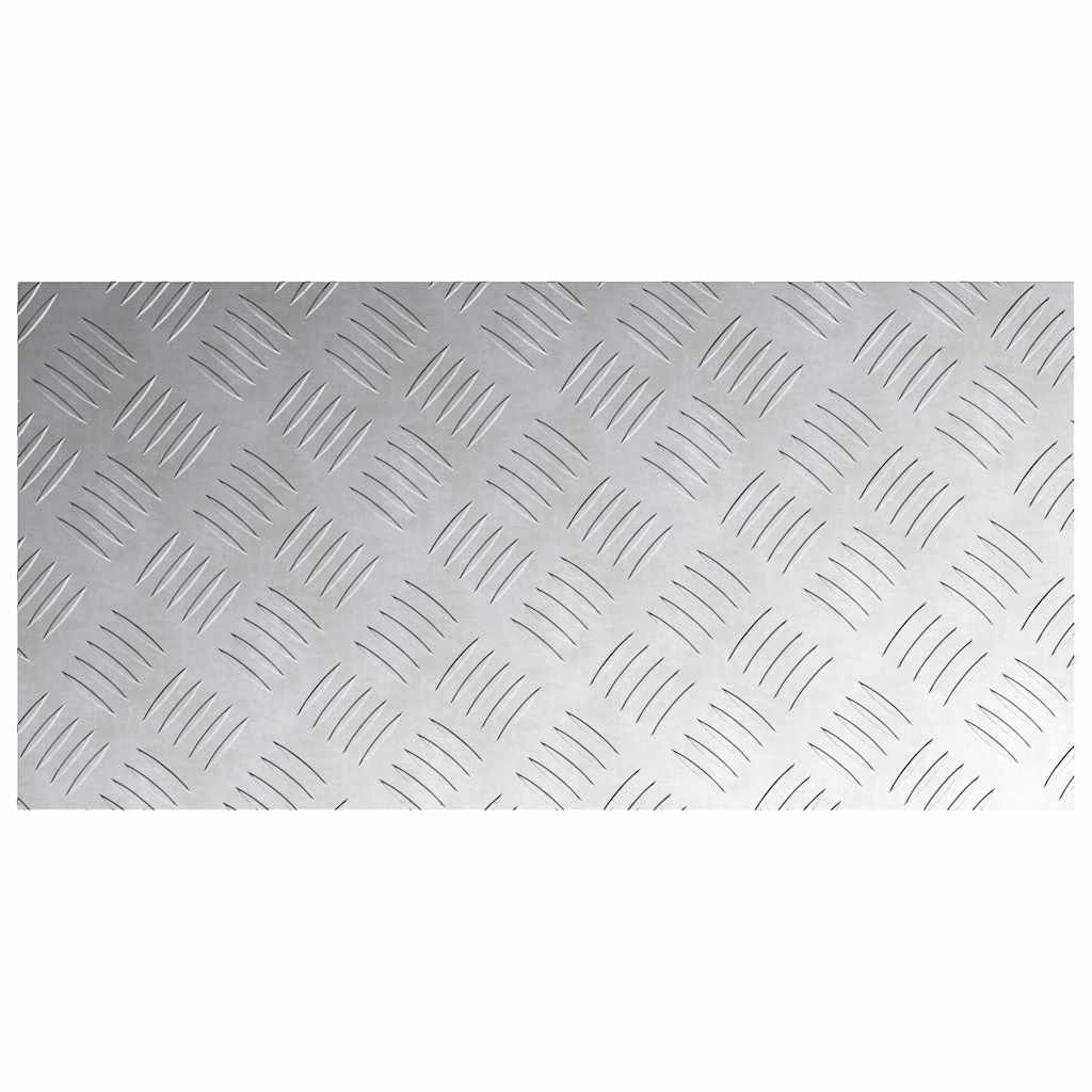 Σκαλοπάτι Ορθογώνιος 4 pcs Ασημί 60 x 30 cm Αλουμίνιο - Pakobazaar