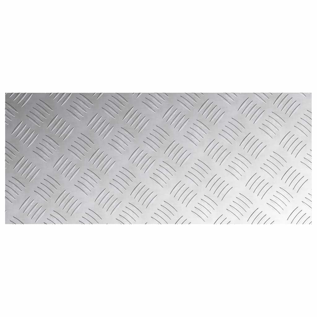 Σκαλοπάτι Ορθογώνιος 4 pcs Ασημί 70 x 30 cm Αλουμίνιο - Pakobazaar