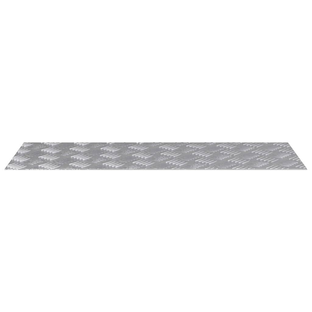 Σκαλοπάτι Ορθογώνιος 4 pcs Ασημί 80 x 30 cm Αλουμίνιο - Pakobazaar