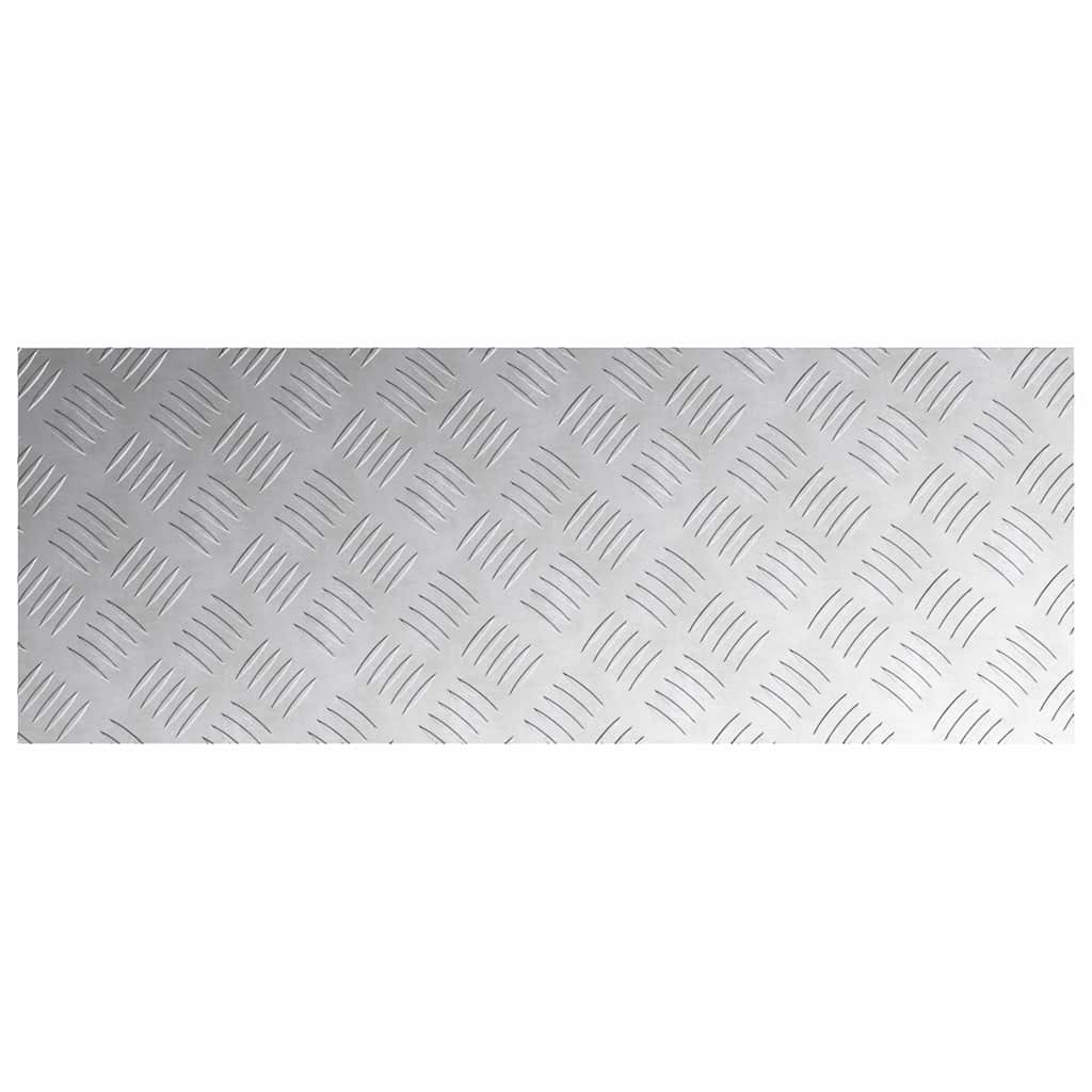 Σκαλοπάτι Ορθογώνιος 4 pcs Ασημί 80 x 30 cm Αλουμίνιο - Pakobazaar
