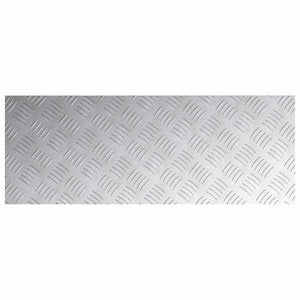 Σκαλοπάτι Ορθογώνιος 2 pcs Ασημί 80 x 30 cm Αλουμίνιο - Pakobazaar