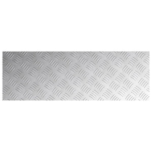 Σκαλοπάτι Ορθογώνιος 4 pcs Ασημί 90 x 30 cm Αλουμίνιο - Pakobazaar