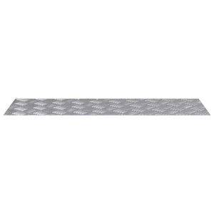Σκαλοπάτι Ορθογώνιος 4 pcs Ασημί 90 x 30 cm Αλουμίνιο - Pakobazaar