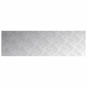 Σκαλοπάτι Ορθογώνιος 2 pcs Ασημί 100 x 30 cm Αλουμίνιο - Pakobazaar