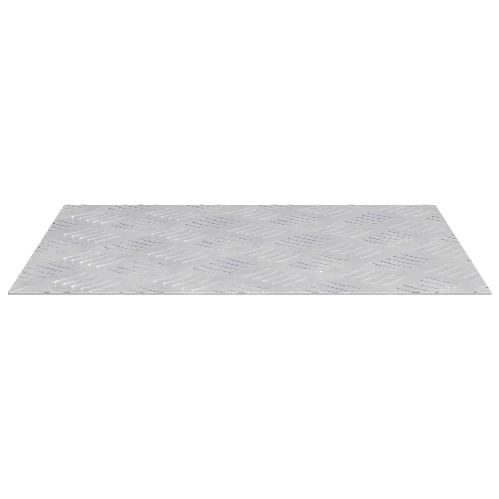 Σκαλοπάτι Ορθογώνιος 4 pcs Ασημί 50 x 40 cm Αλουμίνιο - Pakobazaar