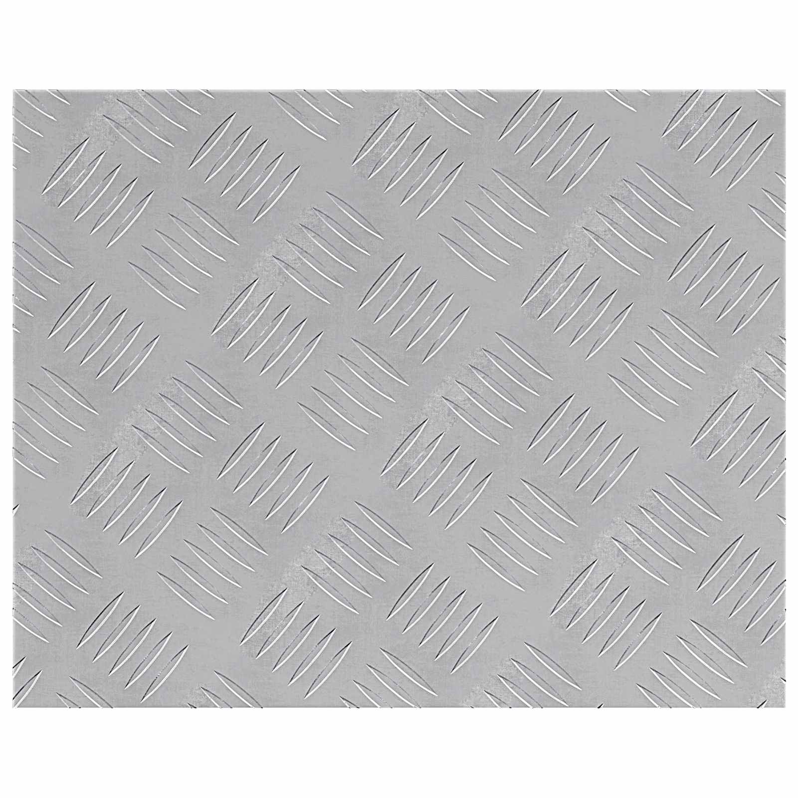 Σκαλοπάτι Ορθογώνιος 4 pcs Ασημί 50 x 40 cm Αλουμίνιο - Pakobazaar