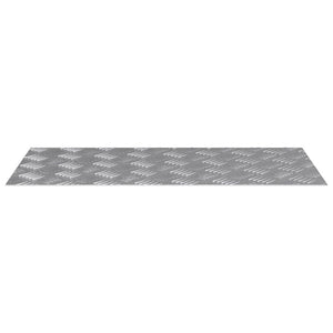 Σκαλοπάτι Ορθογώνιος 2 pcs Ασημί 80 x 40 cm Αλουμίνιο - Pakobazaar