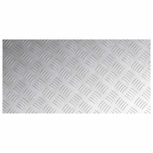 Σκαλοπάτι Ορθογώνιος 4 pcs Ασημί 80 x 40 cm Αλουμίνιο - Pakobazaar