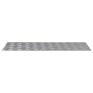 Σκαλοπάτι Ορθογώνιος 4 pcs Ασημί 100 x 40 cm Αλουμίνιο - Pakobazaar