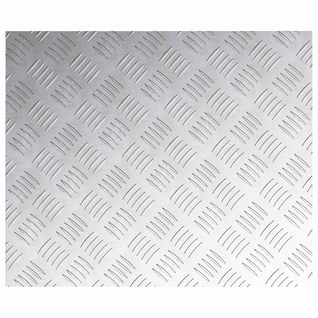 Σκαλοπάτι Ορθογώνιος 2 pcs Ασημί 60 x 50 cm Αλουμίνιο - Pakobazaar