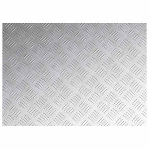 Σκαλοπάτι Ορθογώνιος 2 pcs Ασημί 70 x 50 cm Αλουμίνιο - Pakobazaar