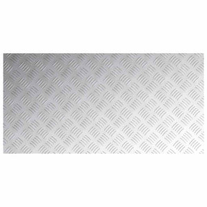 Σκαλοπάτι Ορθογώνιος 2 pcs Ασημί 100 x 50 cm Αλουμίνιο - Pakobazaar