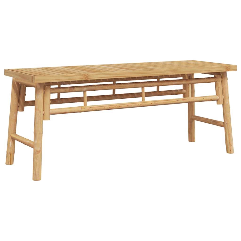 παγκάκι Καφέ 110 x 38 x 45 cm Μπαμπού - Pakobazaar