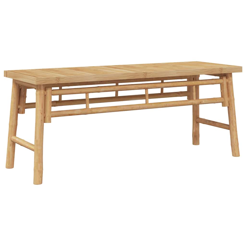 παγκάκι Καφέ 110 x 38 x 45 cm Μπαμπού - Pakobazaar