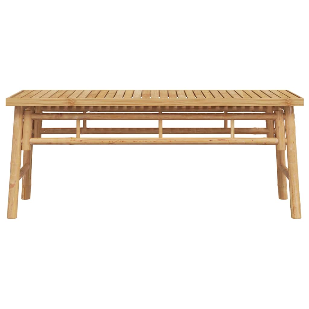 παγκάκι Καφέ 110 x 38 x 45 cm Μπαμπού - Pakobazaar