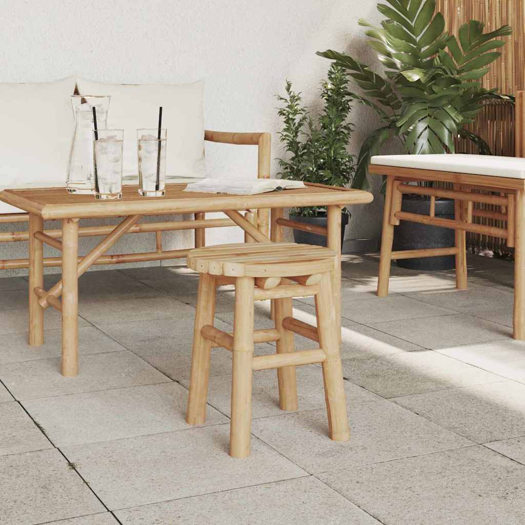 Σκαμνί Φυσικό Μπαμπού 30 x 30 x 36 εκ. Μπαμπού - Pakobazaar