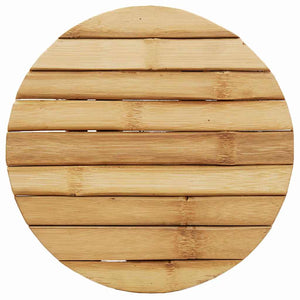 Σκαμνί Φυσικό Μπαμπού 30 x 30 x 36 εκ. Μπαμπού - Pakobazaar