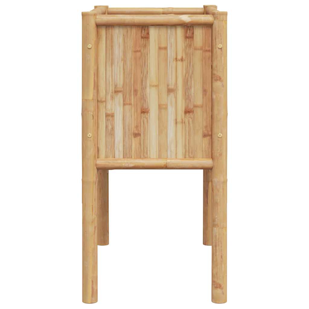 Ανεβασμένο Κρεβάτι Καφέ 70 x 35 x 70 εκ. Μπαμπού