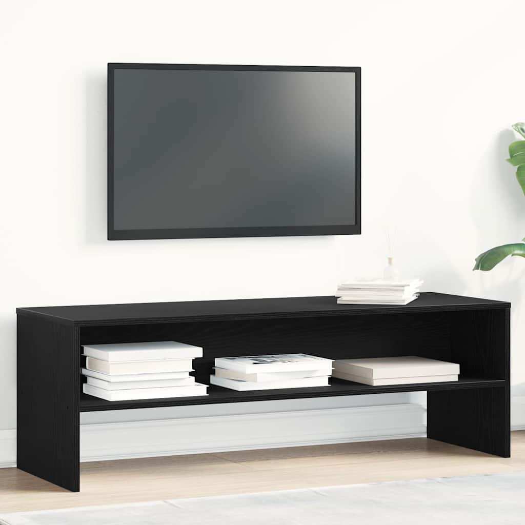 ντουλάπι τηλεόρασης  Μαύρη βελανιδιά 120x40x40 cm