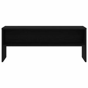 ντουλάπι τηλεόρασης  Μαύρη δρυς 100x40x40 cm Κατασκευασμένο ξύλο