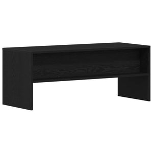 ντουλάπι τηλεόρασης  Μαύρη δρυς 100x40x40 cm Κατασκευασμένο ξύλο